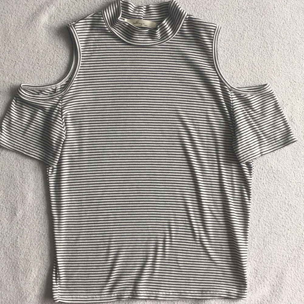 Striped crop top